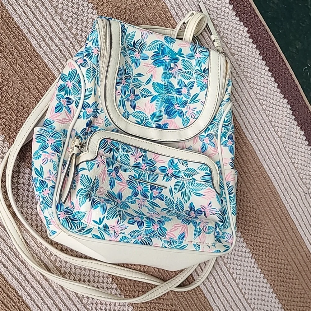 kmart floral backpack